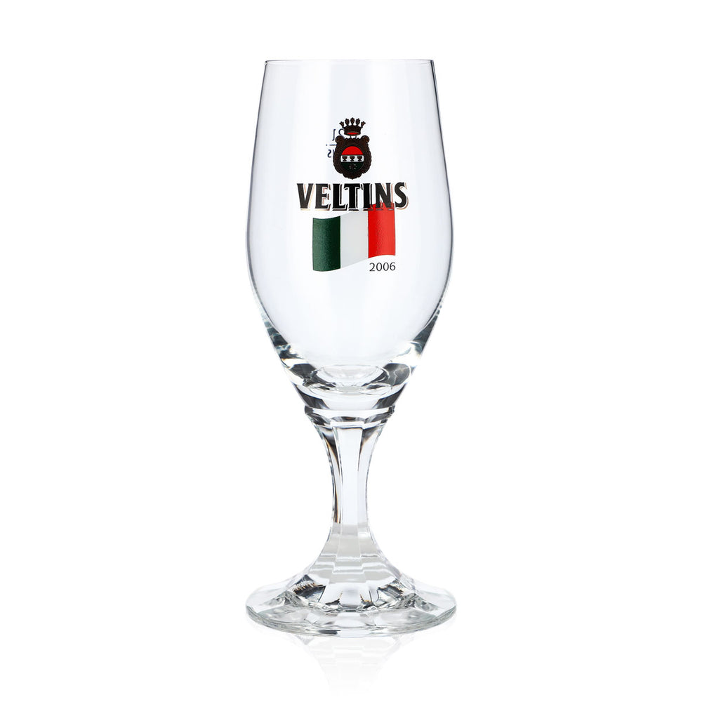 Veltins Bier Glas 0,2l Pokalglas WM 2006 Italien Sonderedition Bierglas Pilsglas
