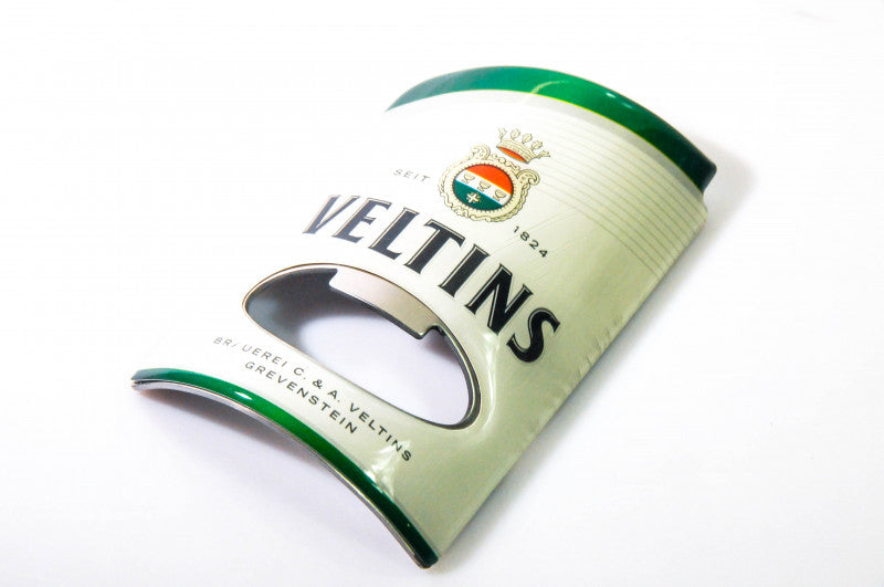 Veltins Bier Metall Flaschenöffner Kapselheber Hebelöffner "Etikett"