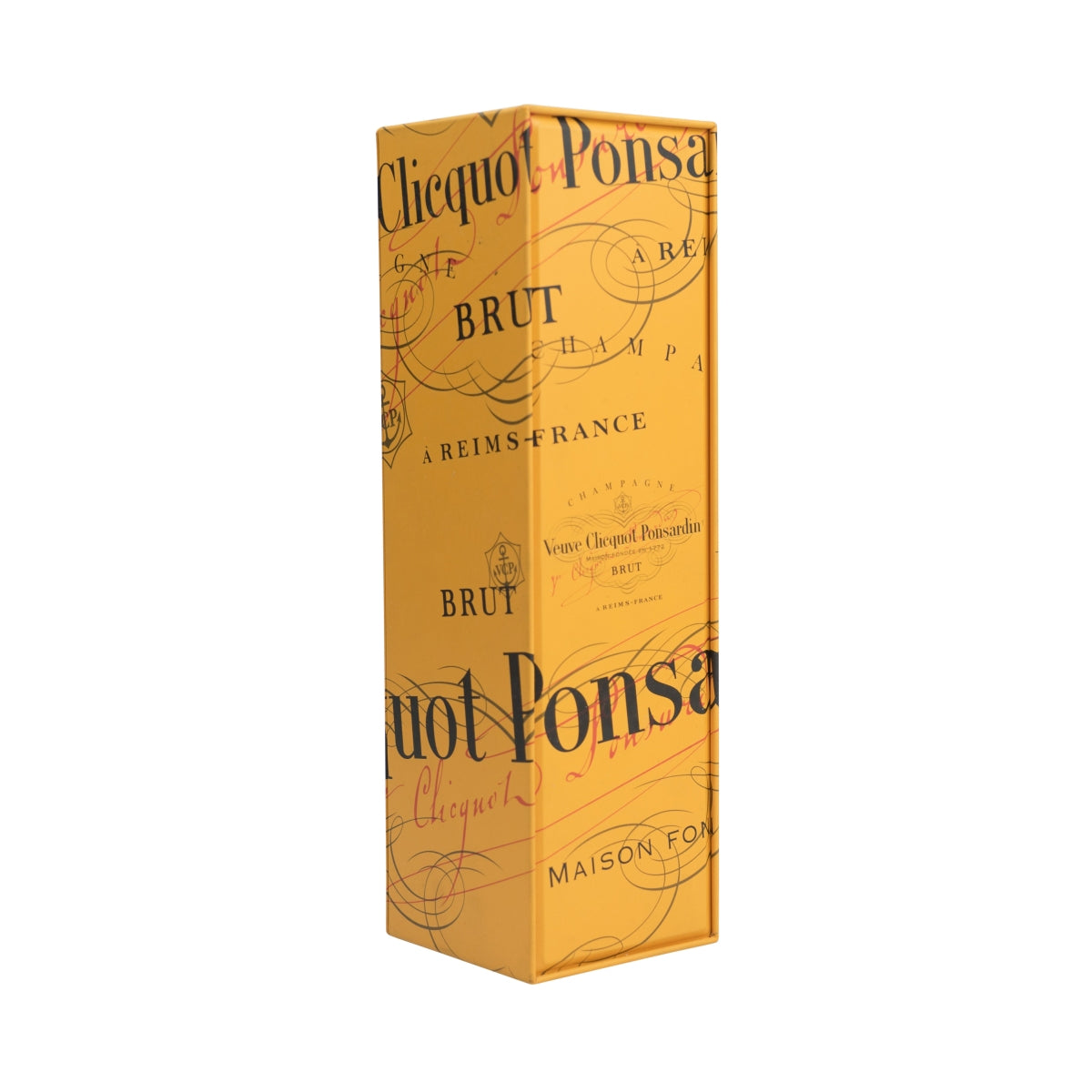 Veuve Cliquot Champagner Box 0,75L Orange Ponsardin Tin Dose Geschenk Sammler – Ansicht 4