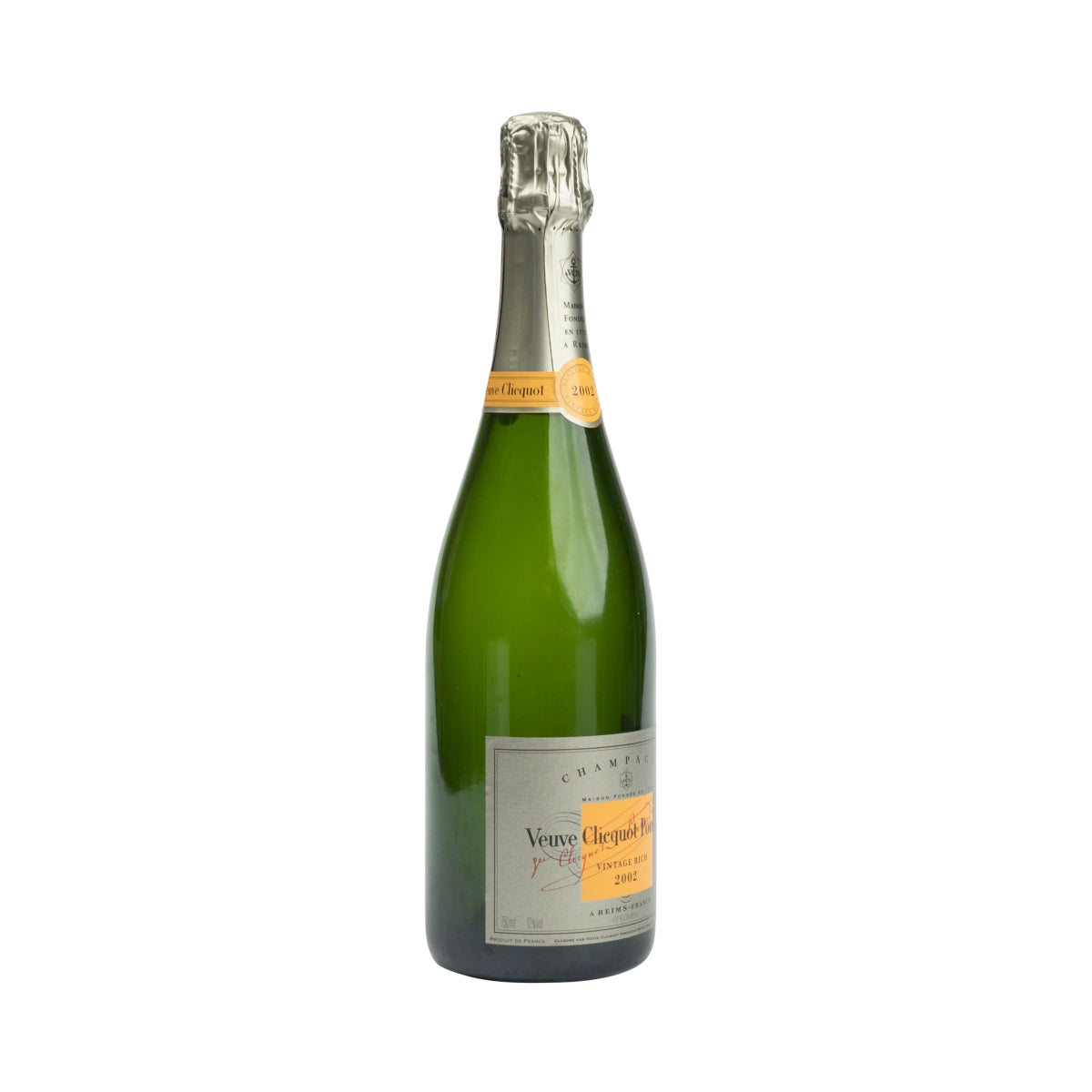 Veuve Cliquot Champagner Showflasche 0,7L LEER Vintage Rich 2002 Dummy Display – Ansicht 2