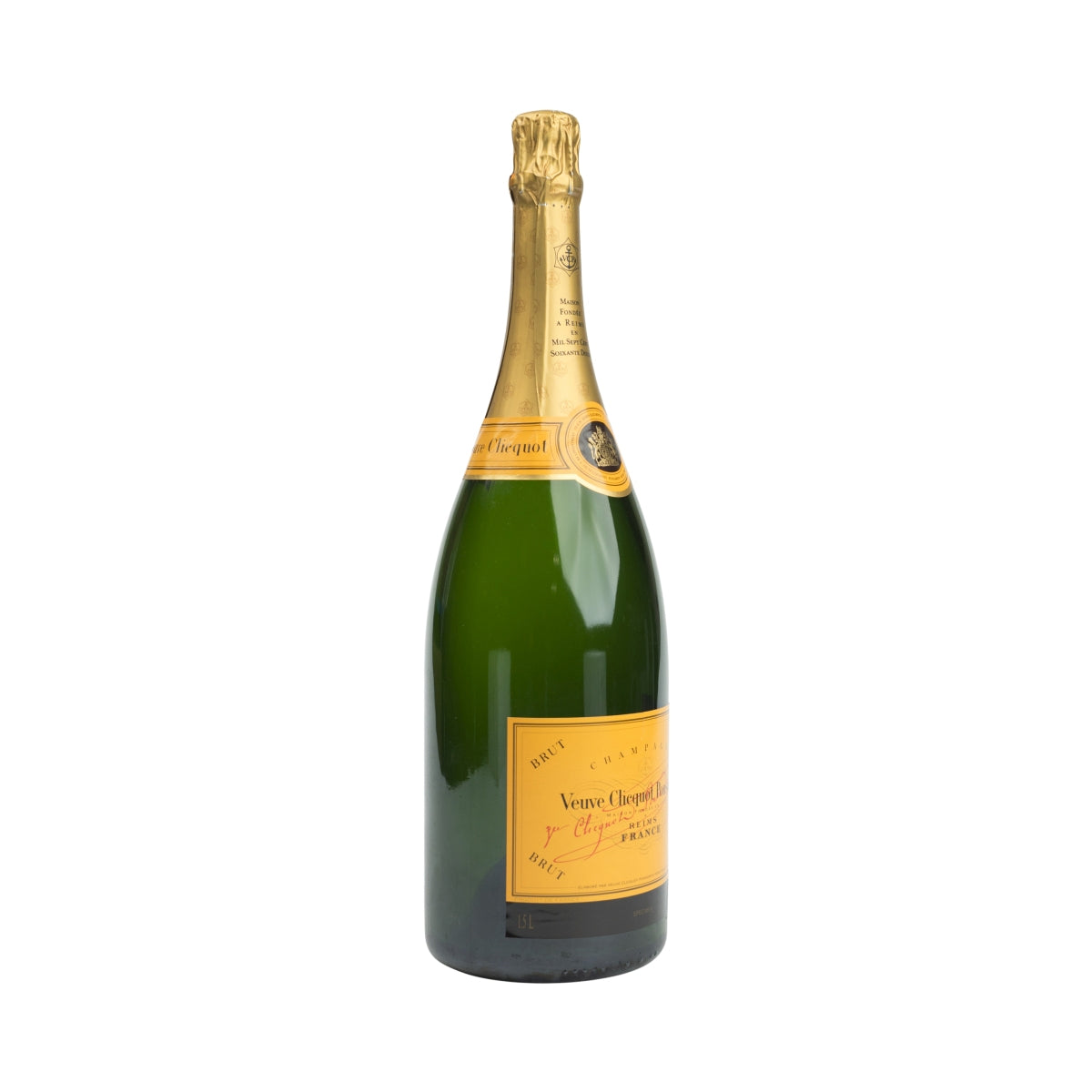 Veuve Cliquot Champagner Showflasche LEER Ponsardin 1,5l Display Dummy Bottle – Ansicht 2