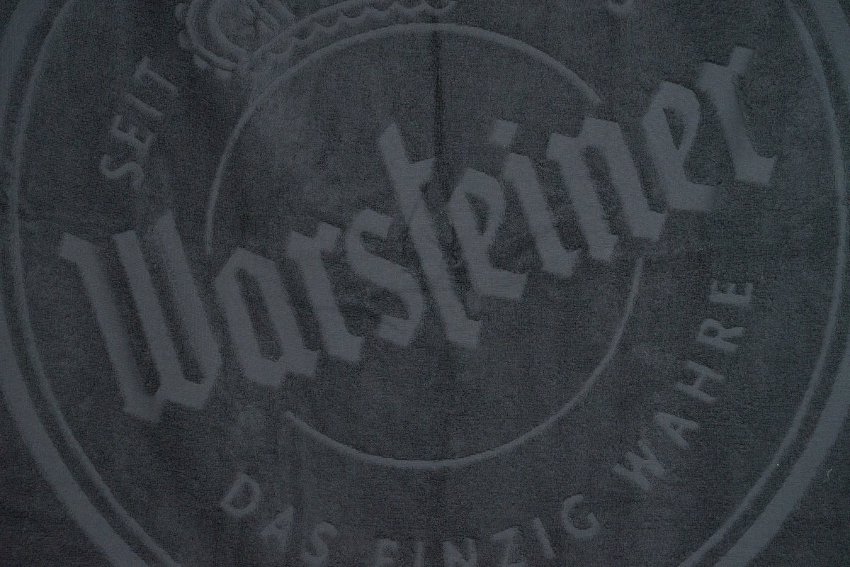 Warsteiner Bier Badetuch 180x100 Strand Handtuch Beach Towel Liege Picknick – Ansicht 2