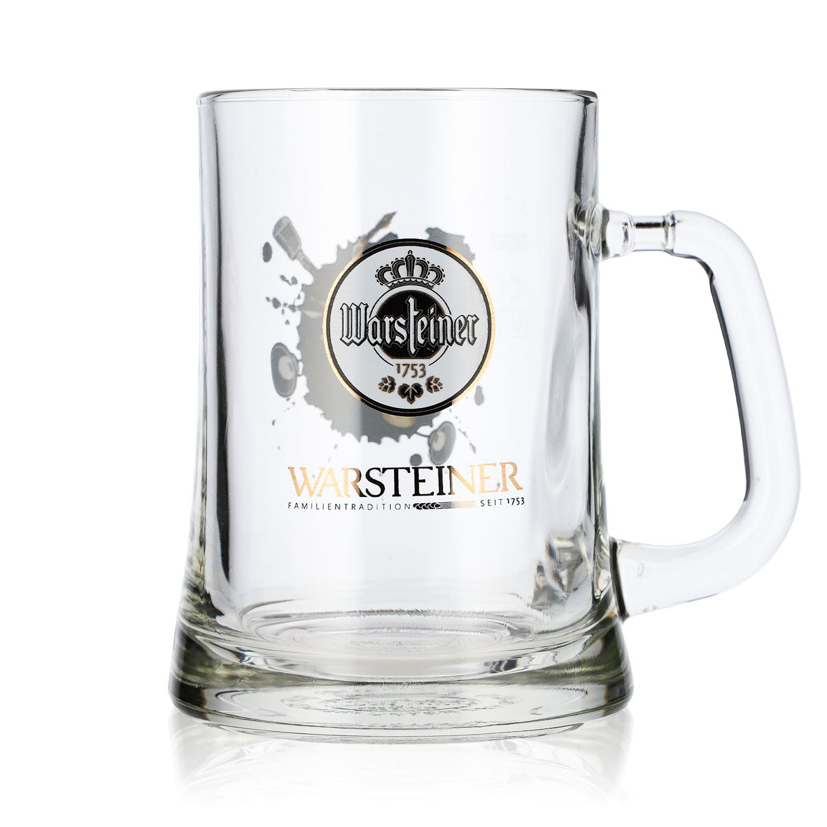Warsteiner Bier Glas 0,3l Krüge Limitiertes Musikdesign "Saxofon" Rastal