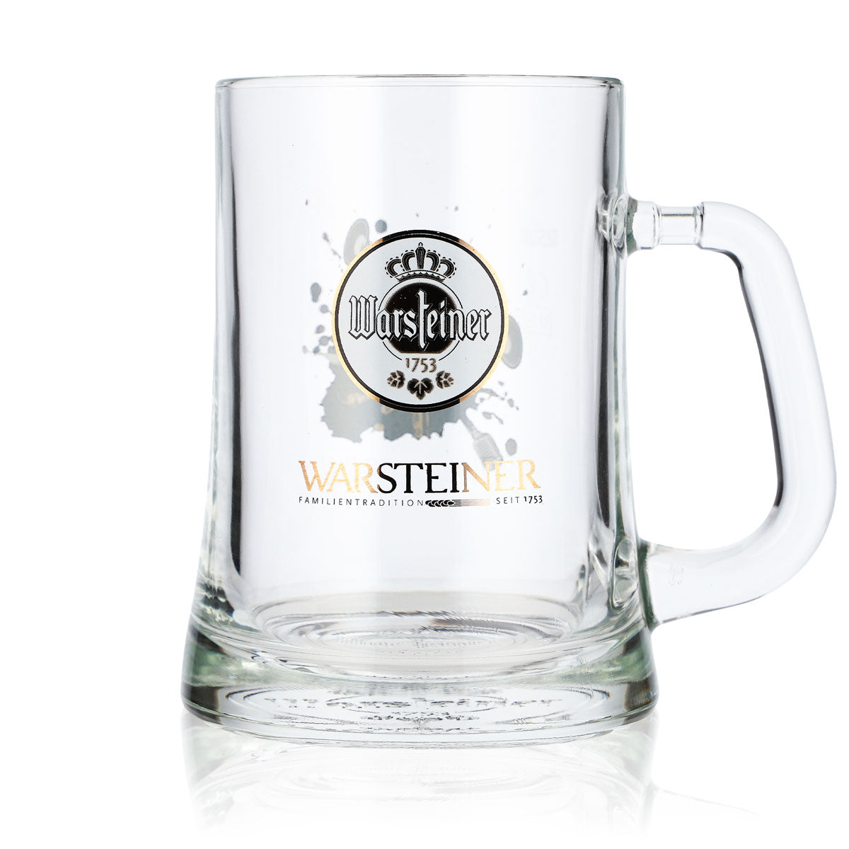 Warsteiner Bier Glas 0,3l Krüge Limitiertes Musikdesign "Mikrofon" Rastal