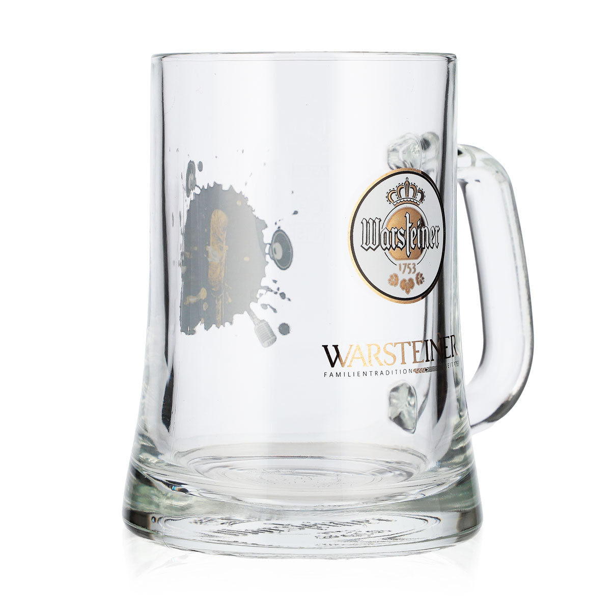 Warsteiner Bier Glas 0,3l Krüge Limitiertes Musikdesign "Mikrofon" Rastal – Ansicht 2