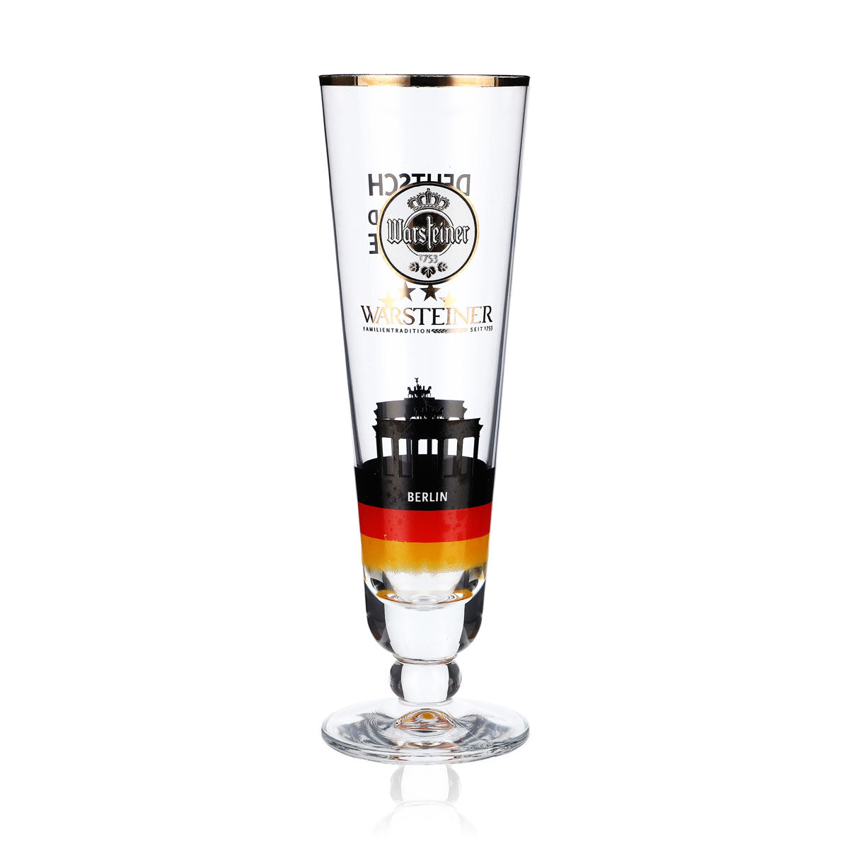Warsteiner Bier Glas Bierglas Sammelglas 0,2l Pokal Berlin Deutschland