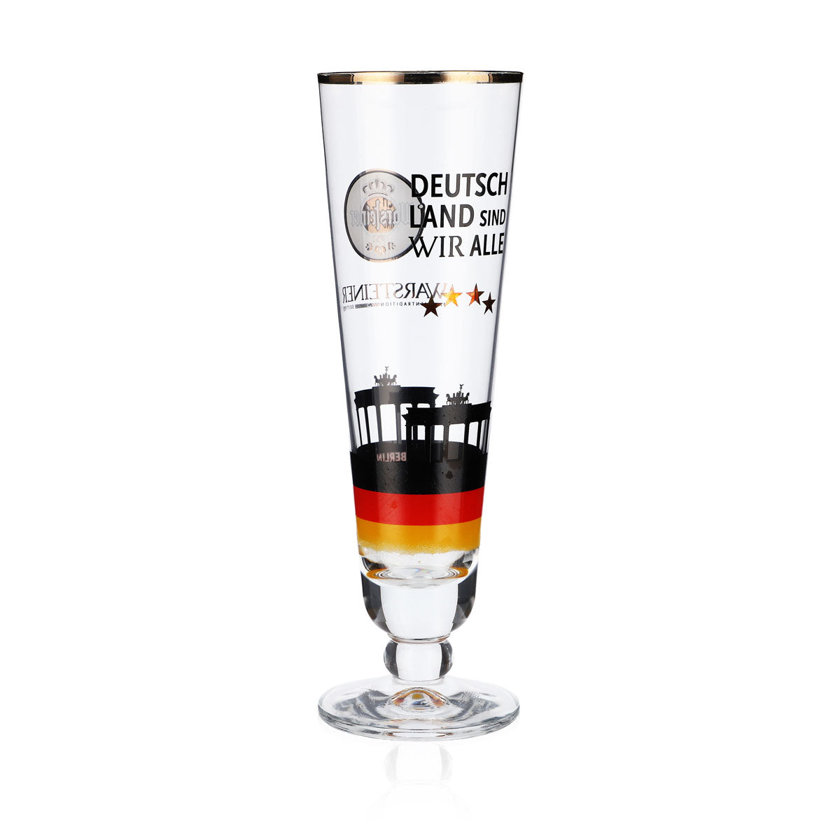 Warsteiner Bier Glas Bierglas Sammelglas 0,2l Pokal Berlin Deutschland – Ansicht 3