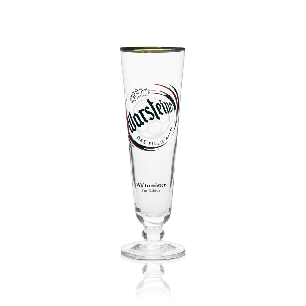 Warsteiner Bier Glas Tulpe Sonderedition Fan Edition Weltmeister 300ml