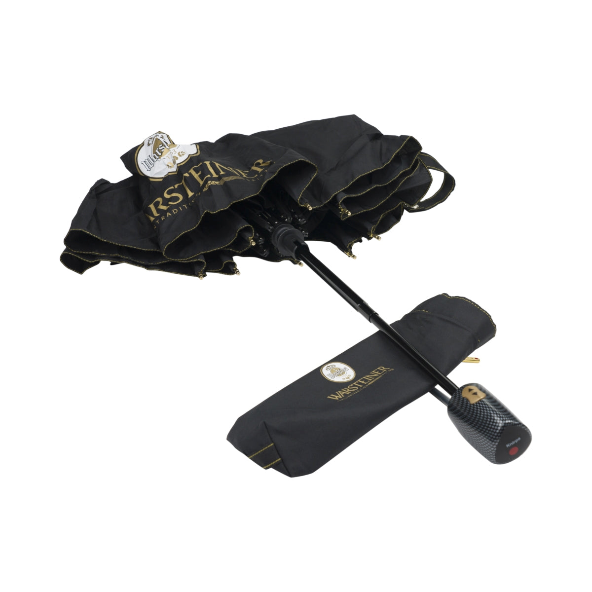 Warsteiner Bier Knirps Regenschirm Taschenschirm Automatik Mini Pocket Travel – Ansicht 6