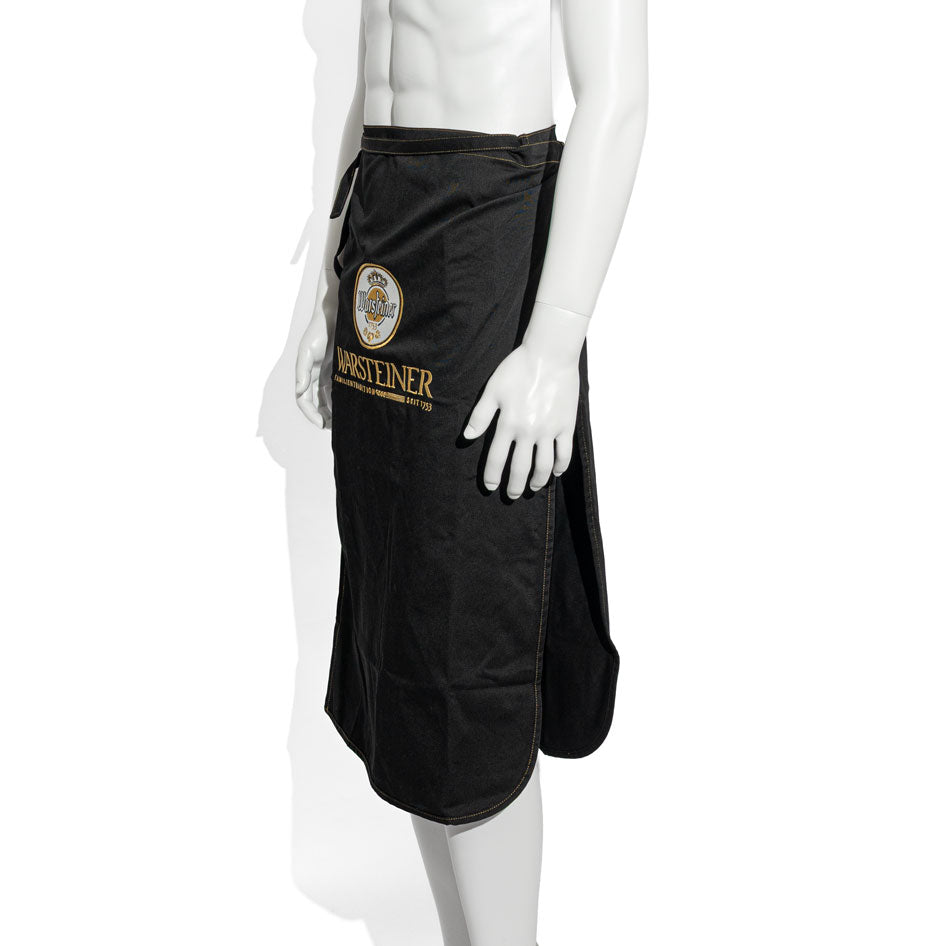 Warsteiner Bier Schürze Bistroschürze neue Collection Jeansstoff schwarz – Ansicht 4