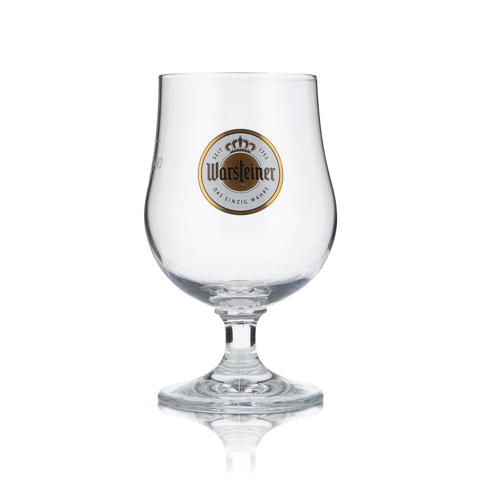 Warsteiner Bierglas Kugelglas 0,25l Pilstulpe Schwenker Pokal Bristo Groß