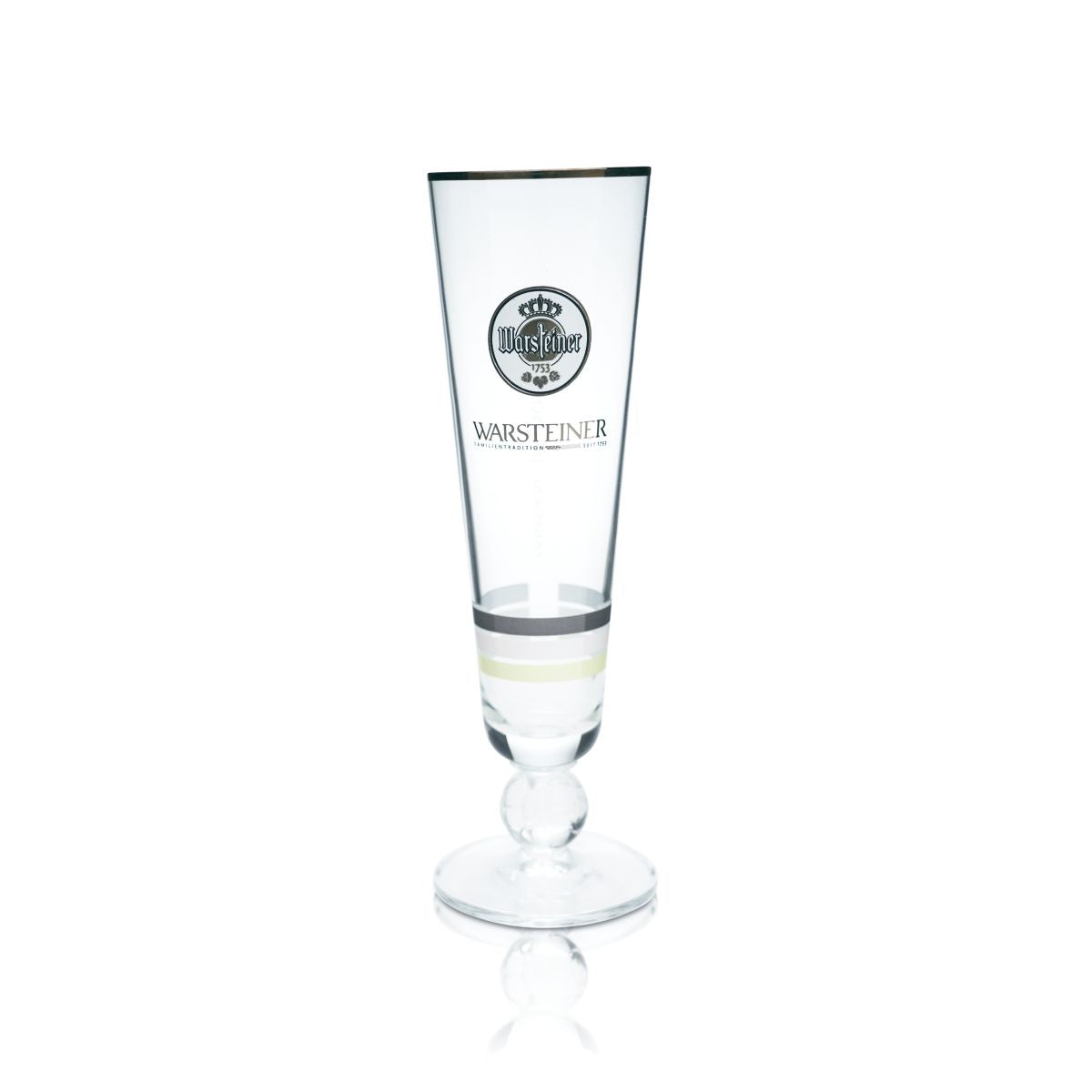Warsteiner Bierglas Pokalglas 0,26l Pilstulpe Fan-Pokal Deutschland Fußballglas