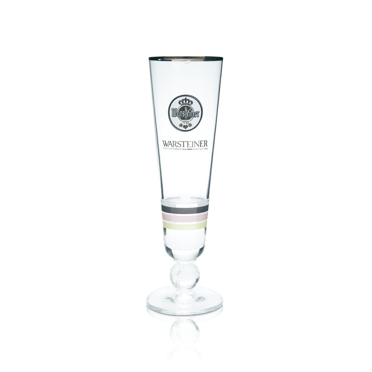 Warsteiner Bierglas Pokalglas 0,26l Pilstulpe Fan-Pokal Deutschland Fußballglas – Ansicht 3