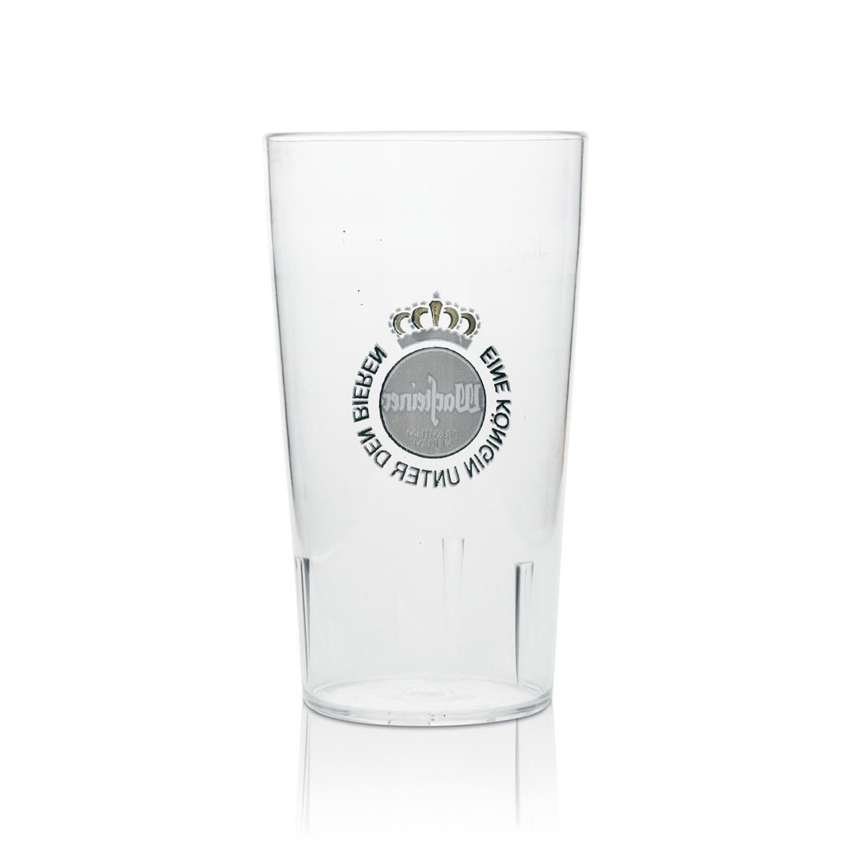 6x Warsteiner Kunststoff Glas 0,3l Bier Becher Mehrweg Stapelbar Gastro Gläser – Ansicht 3