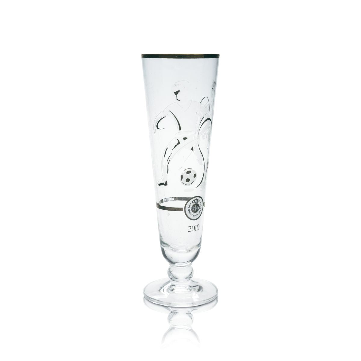Warsteiner Sammlerglas Bierglas 0,27l Abwehr Sonderedition Fußball Liebhaber