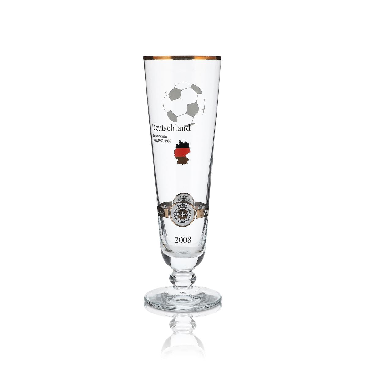 Warsteiner Sammlerglas Liebhaberglas Sonderedition Pokal Deutschland 2008