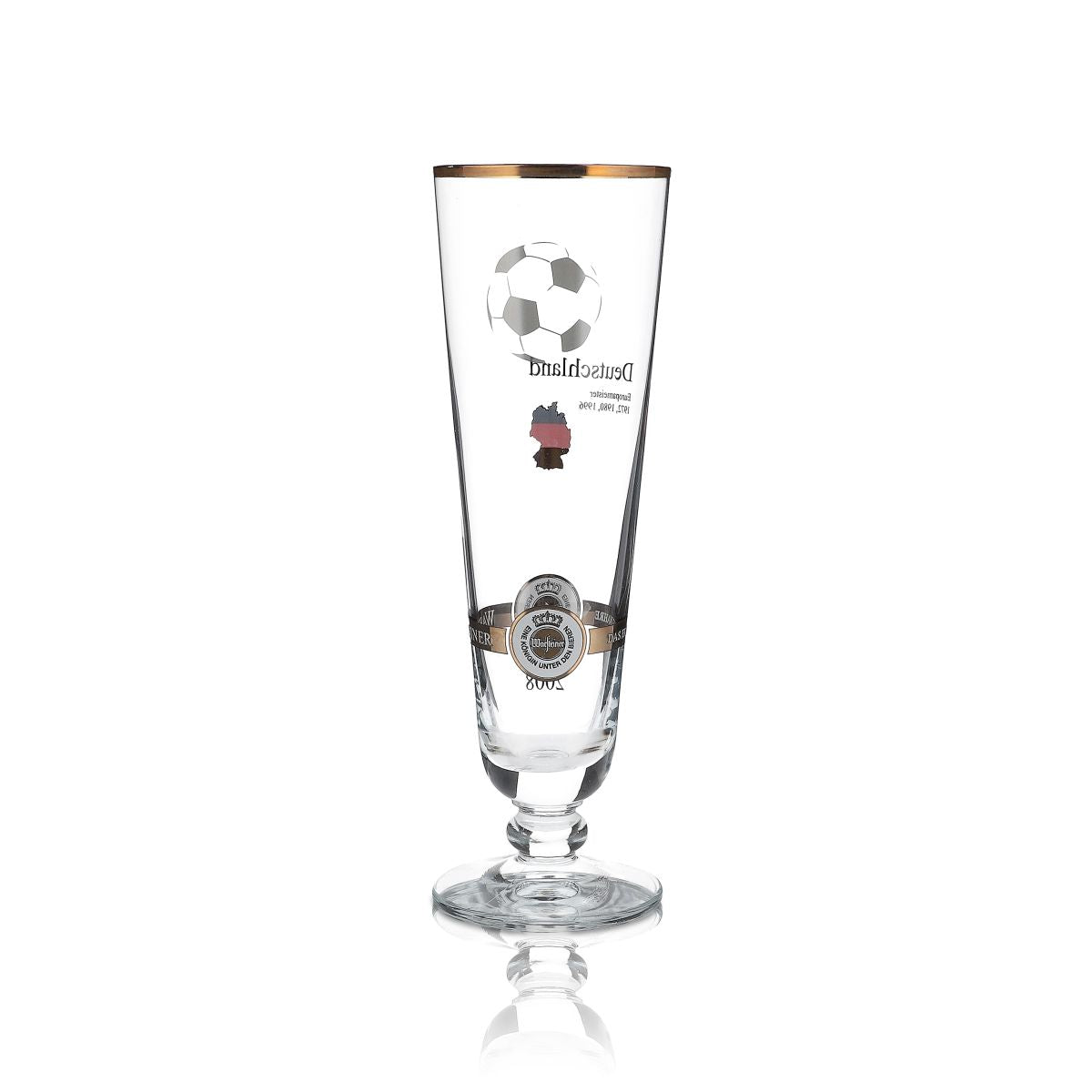Warsteiner Sammlerglas Liebhaberglas Sonderedition Pokal Deutschland 2008 – Ansicht 3
