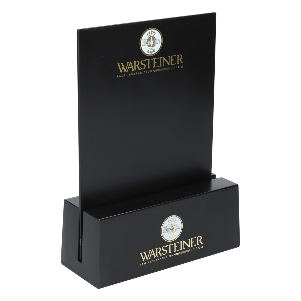 Warsteiner Tischaufsteller Speisekartenhalter Kreidetafel Kartenhalter Gadstro – Ansicht 2