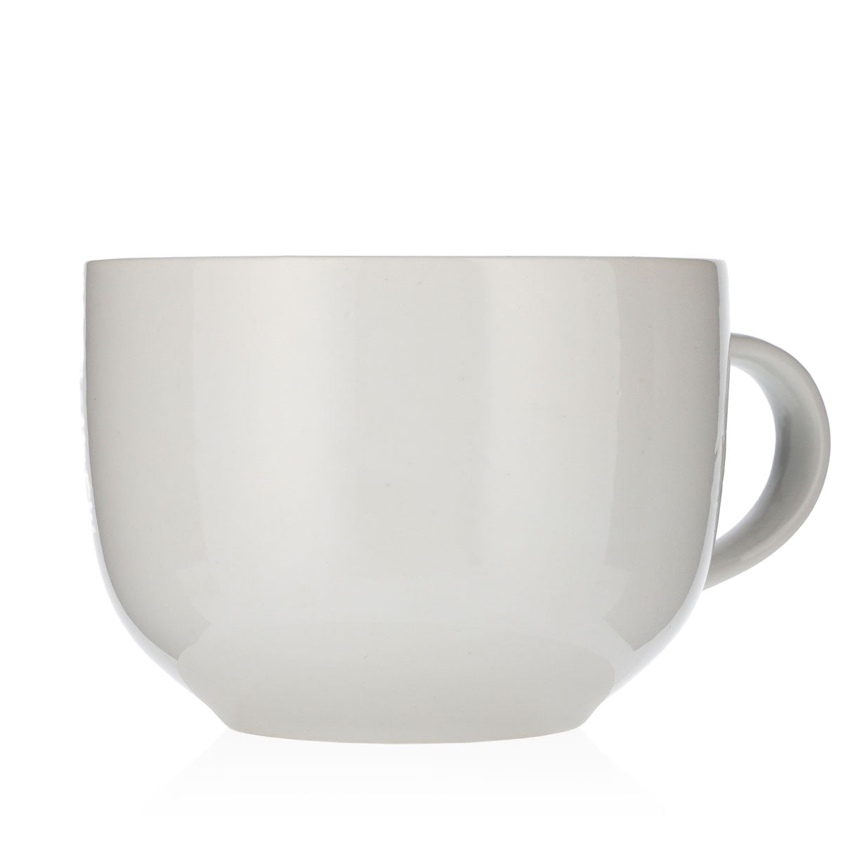 WAS Glas 0,45l Tasse Becher Kaffeetasse Milchkaffee Jumbo Porzelan – Ansicht 2