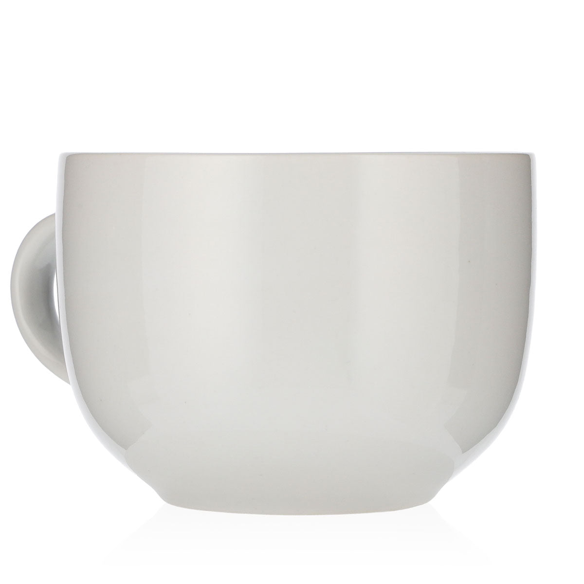 WAS Glas 0,45l Tasse Becher Kaffeetasse Milchkaffee Jumbo Porzelan – Ansicht 4