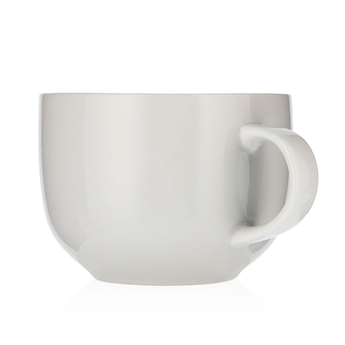 WAS Glas 0,45l Tasse Becher Kaffeetasse Milchkaffee Jumbo Porzelan – Ansicht 6