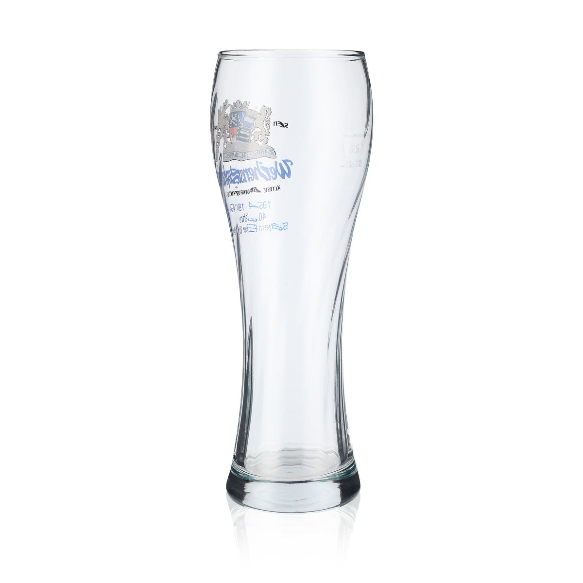 Weihenstephan Bier Glas 0,5l Gläser Weißbierglas Sonderedition 40 Jahre – Ansicht 3
