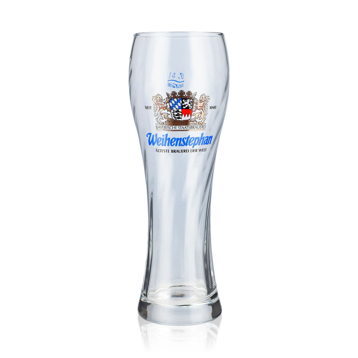 Weihenstephan Bierglas Gläser Glas 0,5l Weißbierglas Sammlerglas "40 Jahre"