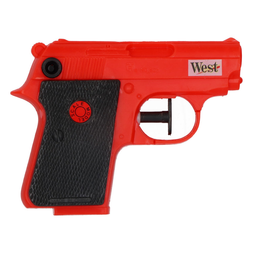West Zigaretten Wasserspritzpistole Kinderspaß Kuststoff original 80er Jahre rot