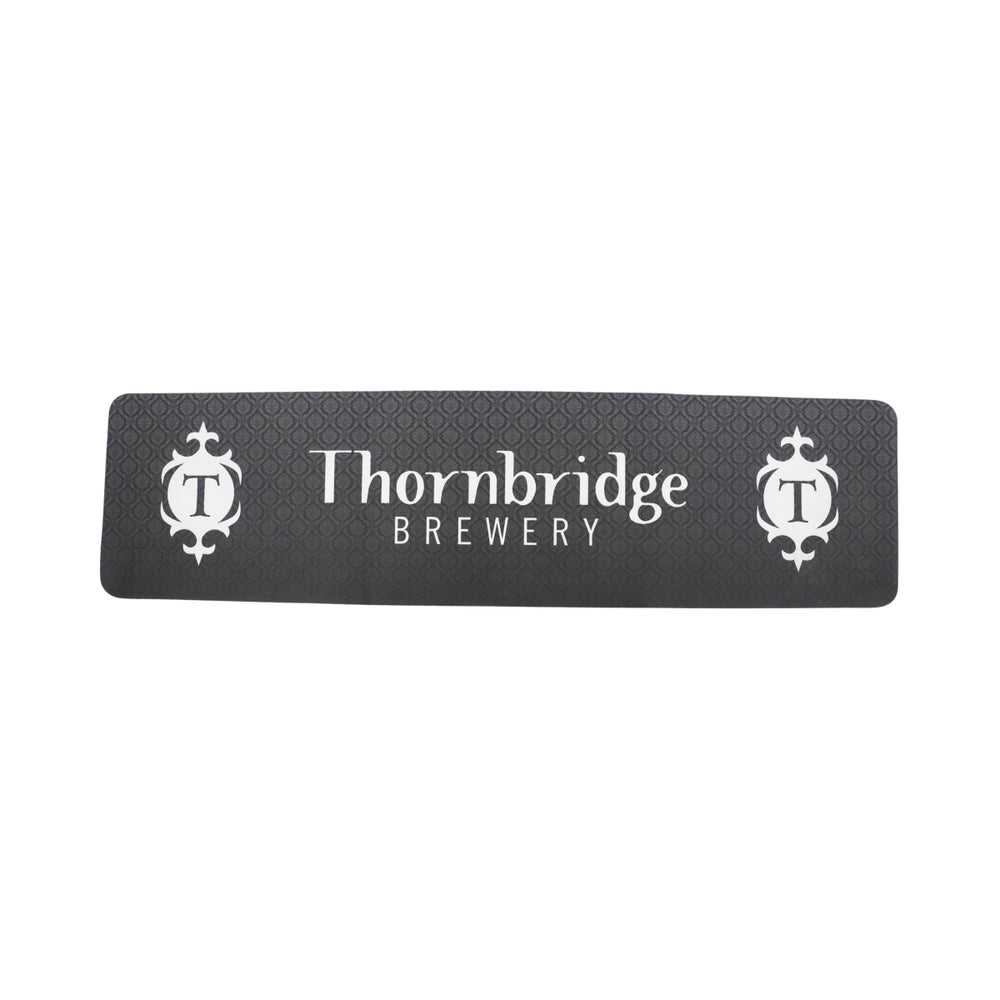 XL Thornbridge Brewery Bier Barmatte 81x21cm Gläser Abtropfmatte Runner