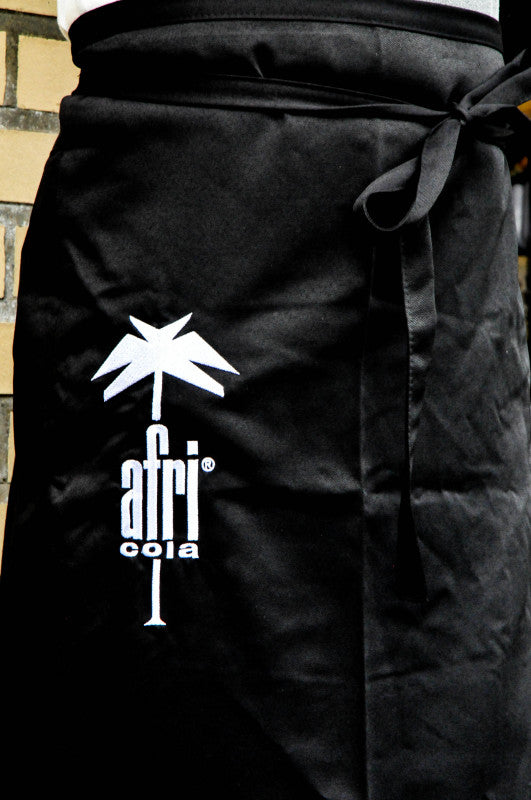 1 Afri Cola Softdrink Cola, Bistroschürze, Kellnerschürze, schwarz neu