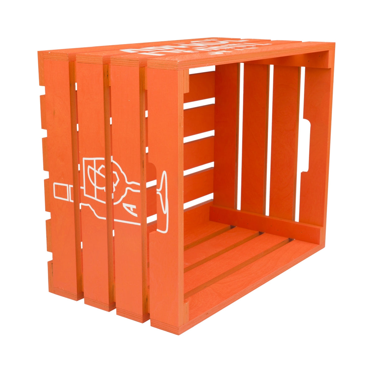 1 Aperol Spritz Likör Holzkiste Tisch 45x37x25 cm Orange "Aperol" neu – Ansicht 2