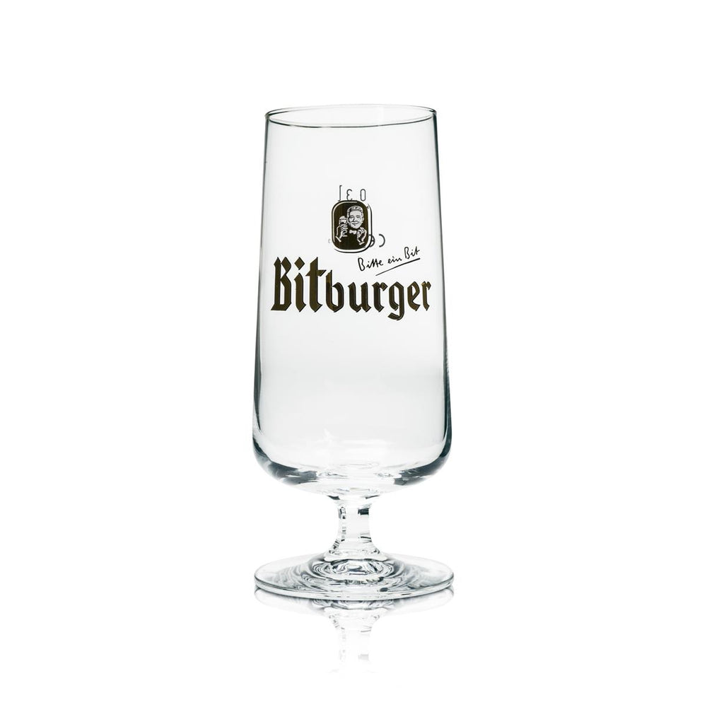 1 Bitburger Bier Glas 0,3l Pokal Rastal neu