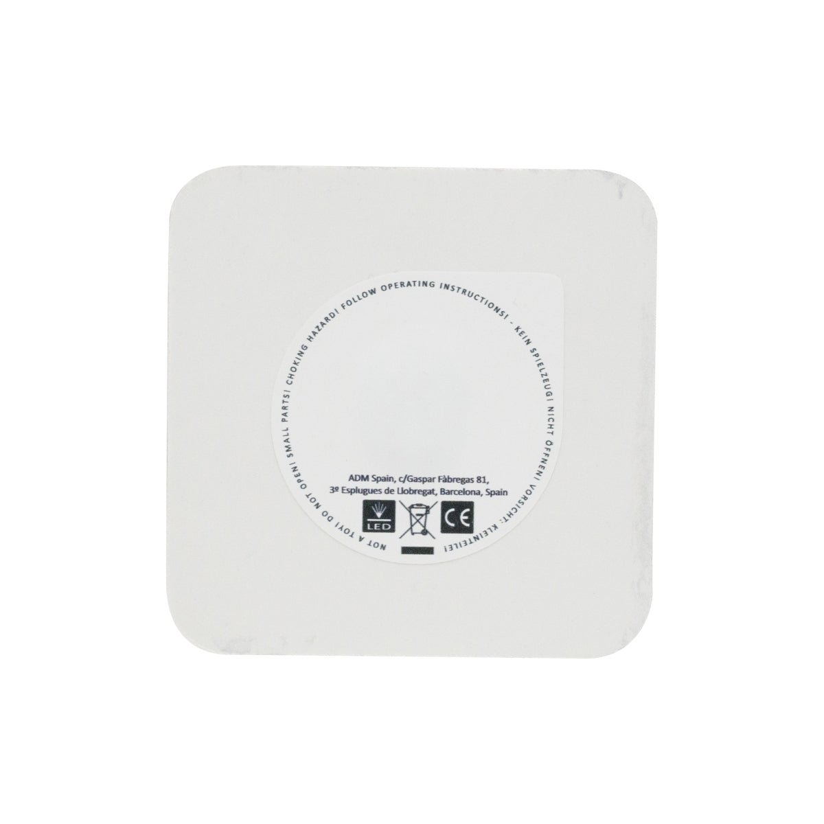 1 Campari Likör Untersetzer LED-Coaster Negroni Schwarz Quadrat weiße Schrift neu – Ansicht 2