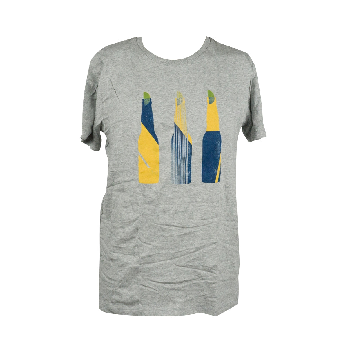 1 Corona Bier T-Shirt Variante 1 Größe M Grau Baumwolle neu