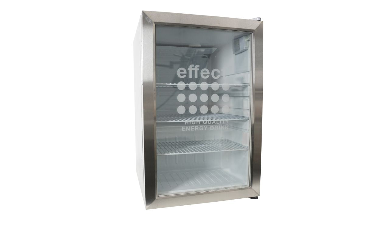 Effect Kühlschrank Cooler Eco LED Illuminated Getränkekühler Silvercool Fridge – Ansicht 2