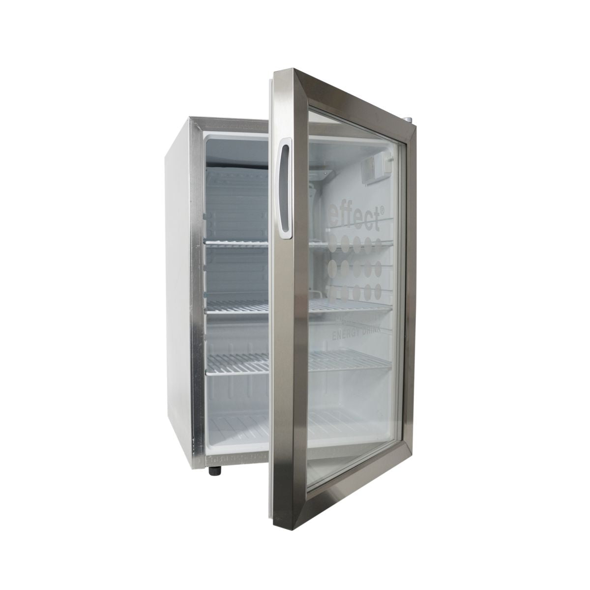 Effect Kühlschrank Cooler Eco LED Illuminated Getränkekühler Silvercool Fridge – Ansicht 4