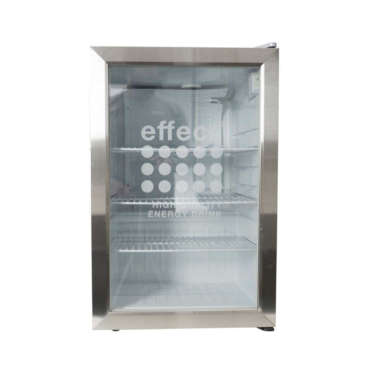 Effect Kühlschrank Cooler Eco LED Illuminated Getränkekühler Silvercool Fridge – Ansicht 5