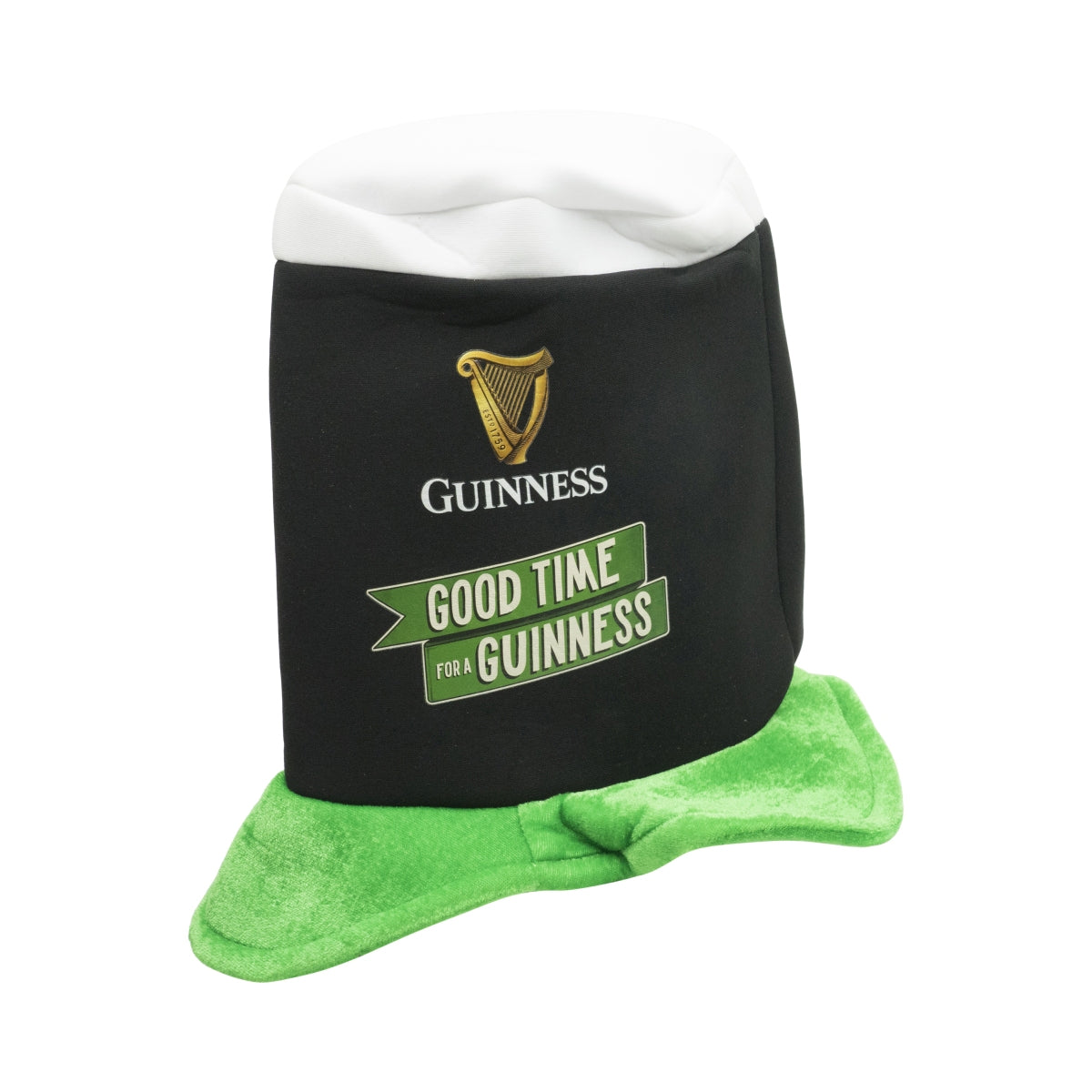 1 Guinness Bier Hut St Patricks Weekend grün/schwarz/weiß neu