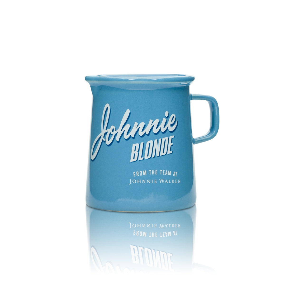 3x Johnnie Walker Blonde Glas Tasse 0,3l mit Henkel Pitcher Whiskey Karaffe – Ansicht 4