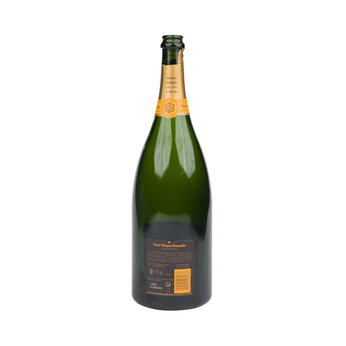 1 Veuve Clicquot Champagner Flasche !LEER! Brut 1,5l gebraucht – Ansicht 2