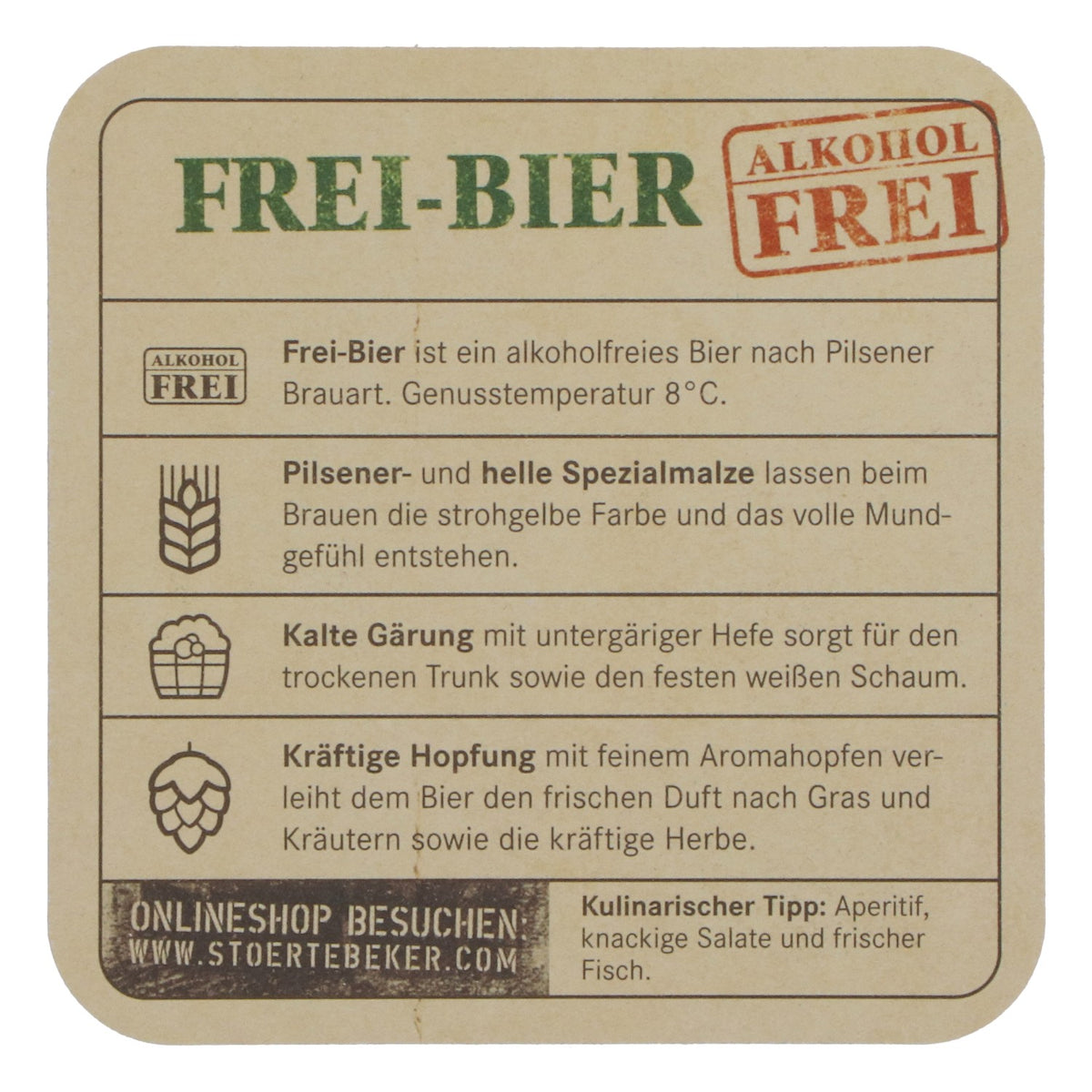 100 Störtebeker Frei-Bier Bierdeckel Untersetzer NEU Gastronomie Barzubehör – Ansicht 4