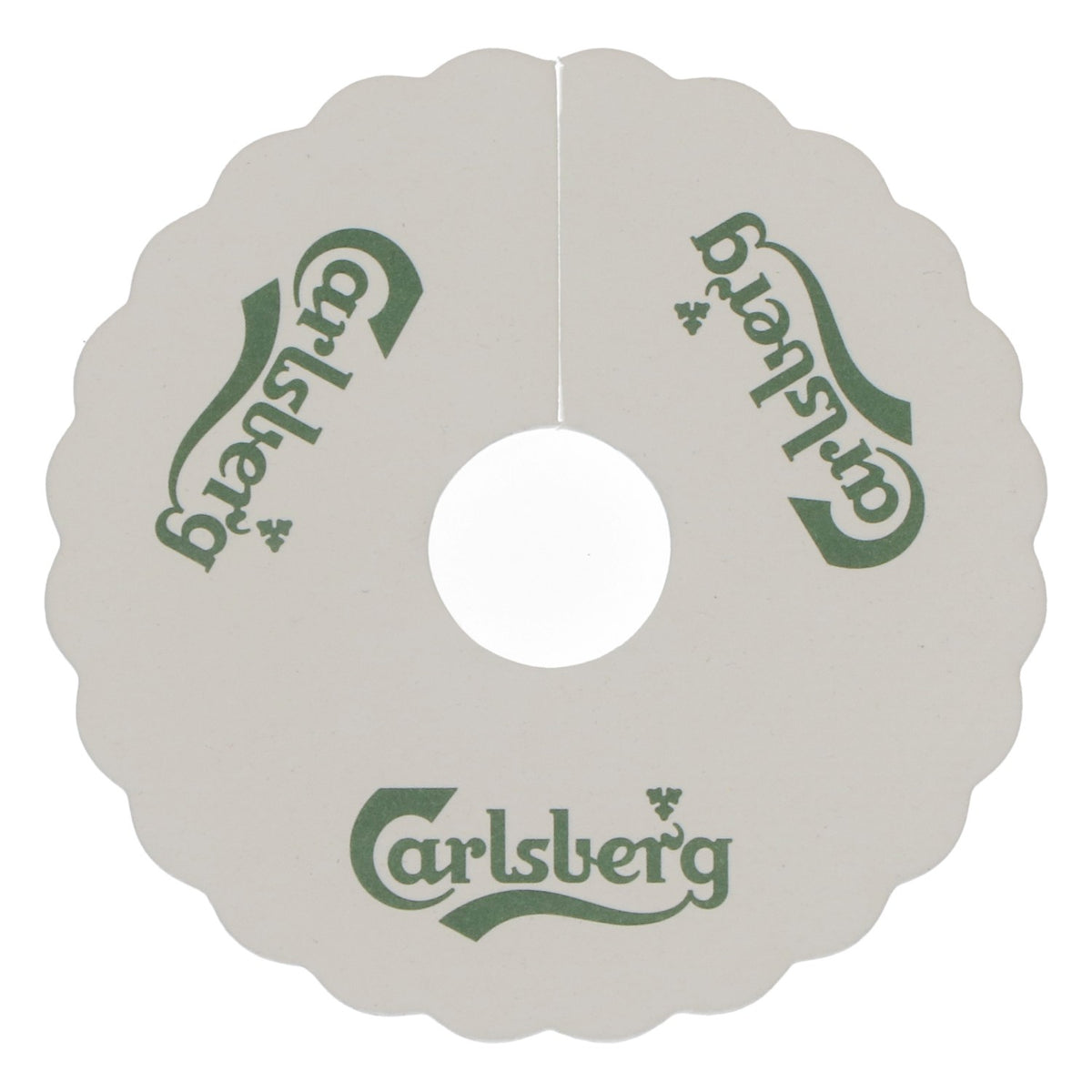 1000x Carlsberg Bier Tropfdeckchen Papier Pilsdeckchen Tropfenfänger Papieruntersetzer – Ansicht 2