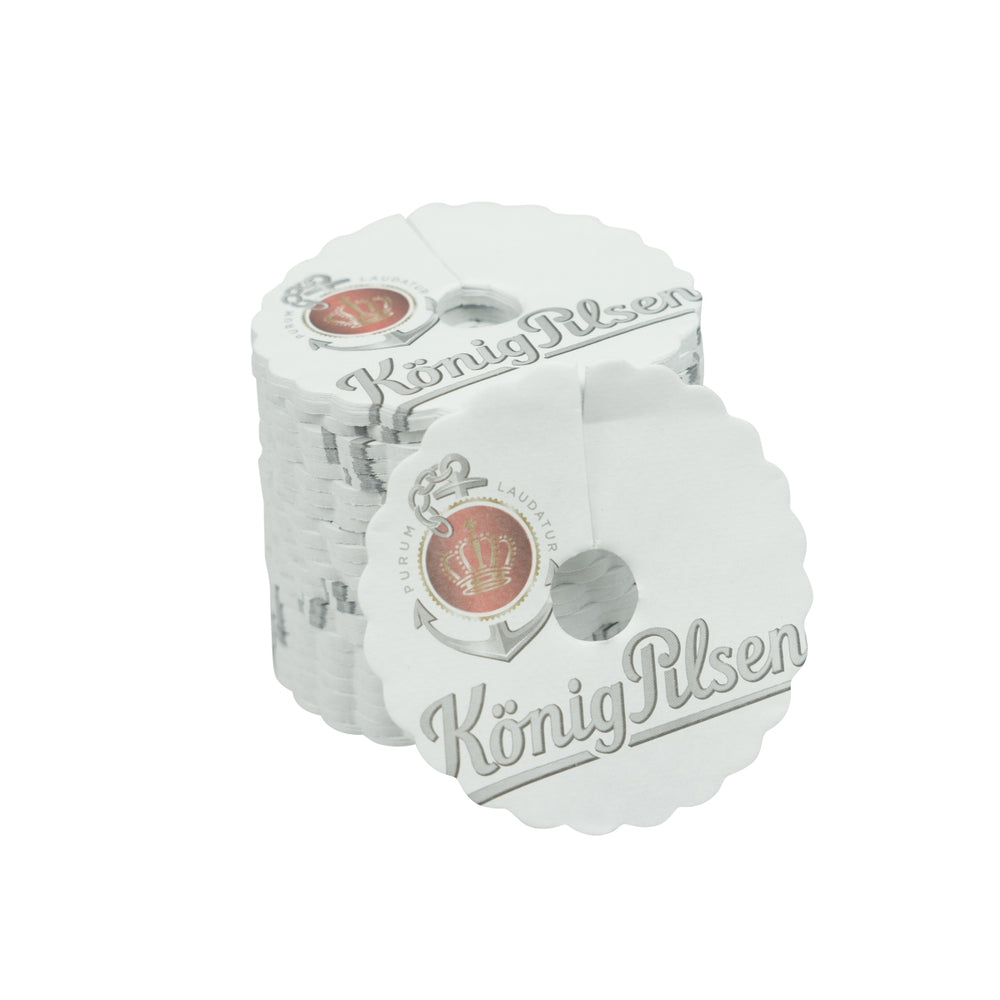 1000x König Pilsener Bier Rosetten Pils Kragen Tropfen Deckchen Gläser