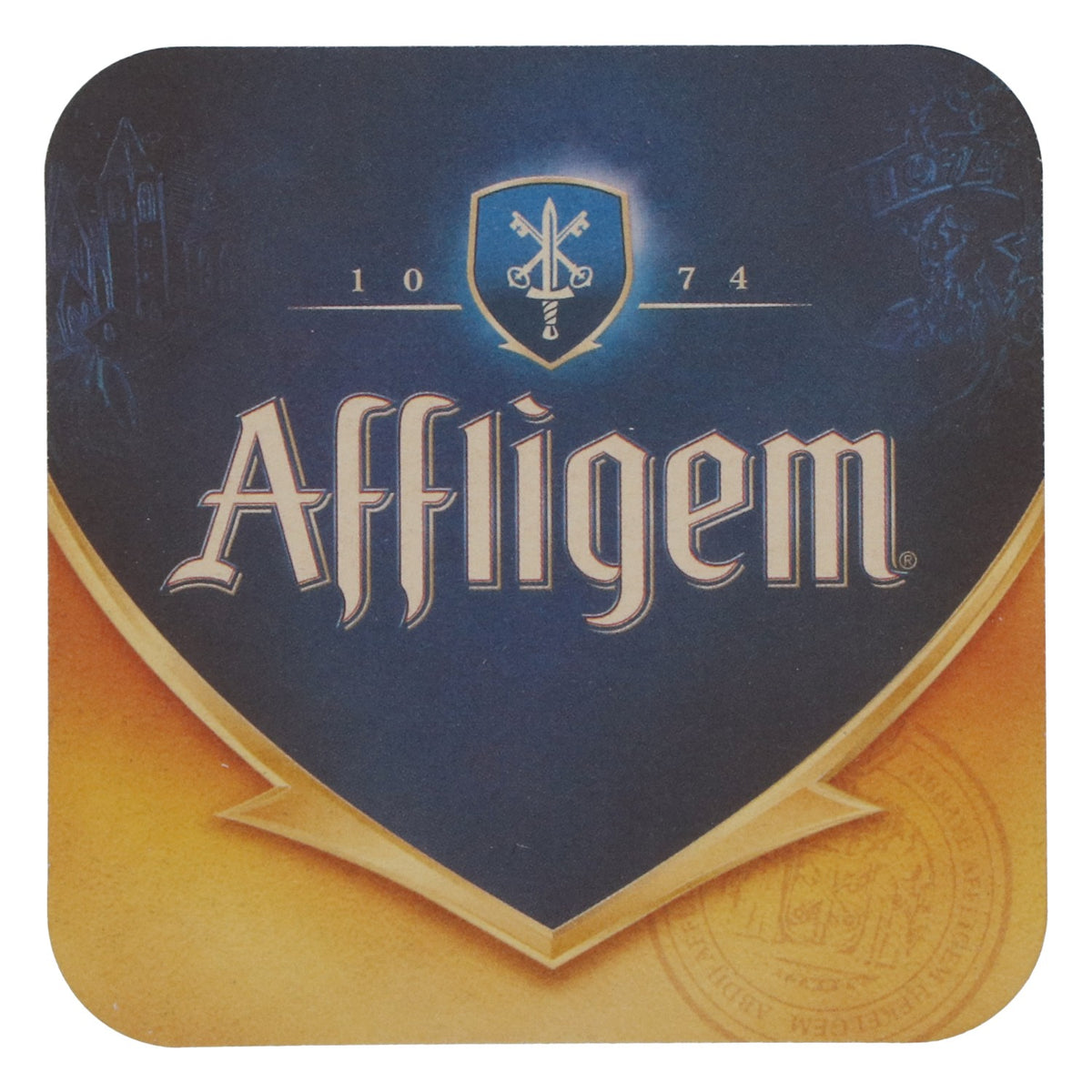 100x Affligem Bierdeckel 9x9 cm – Ansicht 3