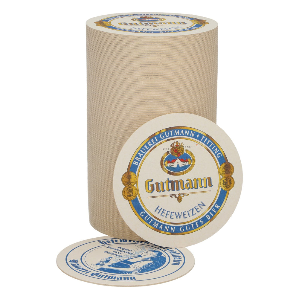 100x Brauerei Gutmann Titting Bier Untersetzer Glasuntersetzer Bierdeckel