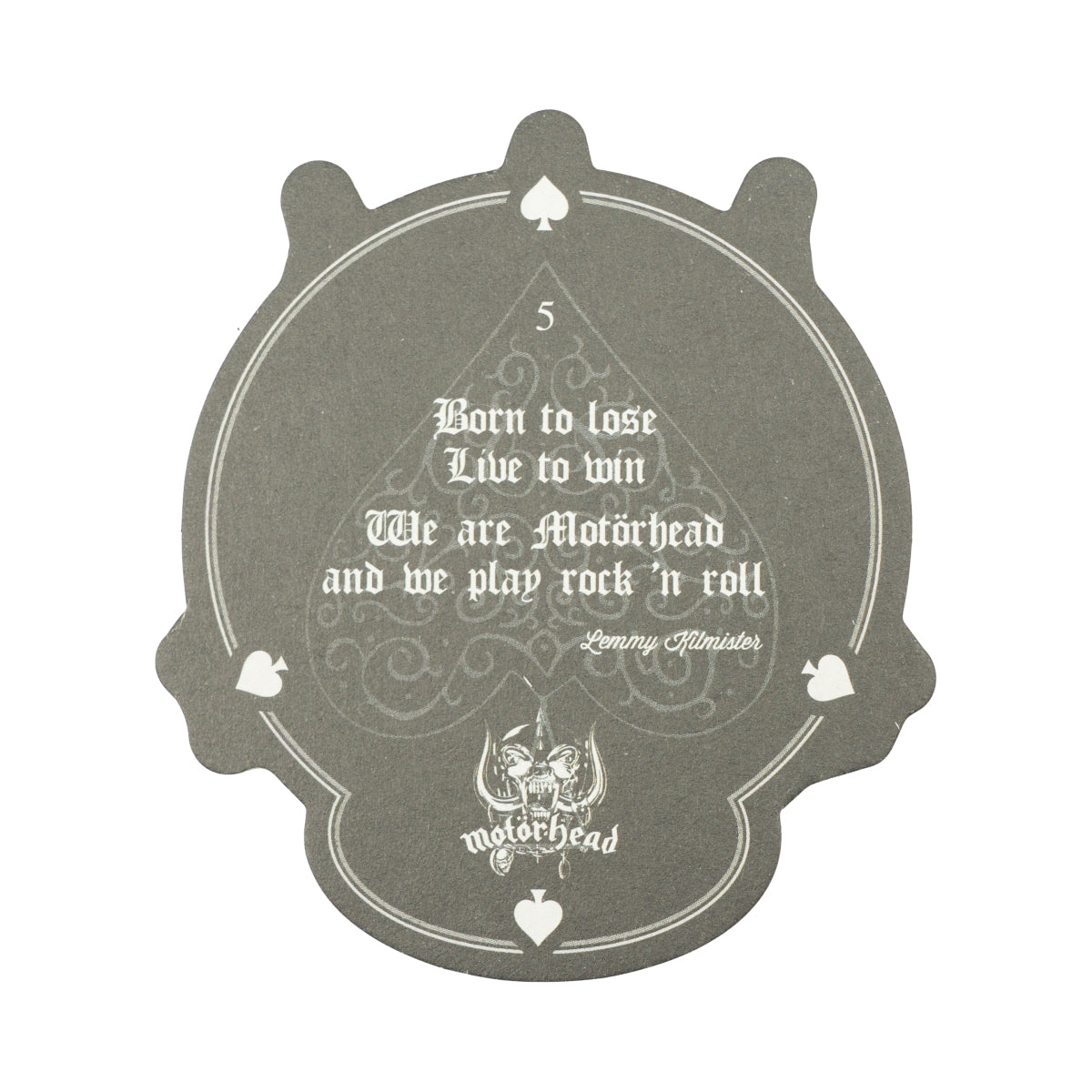 100x Camrons Bier Bierdeckel Motörhead Edition röad crew Glas Untersetzer Bar – Ansicht 2