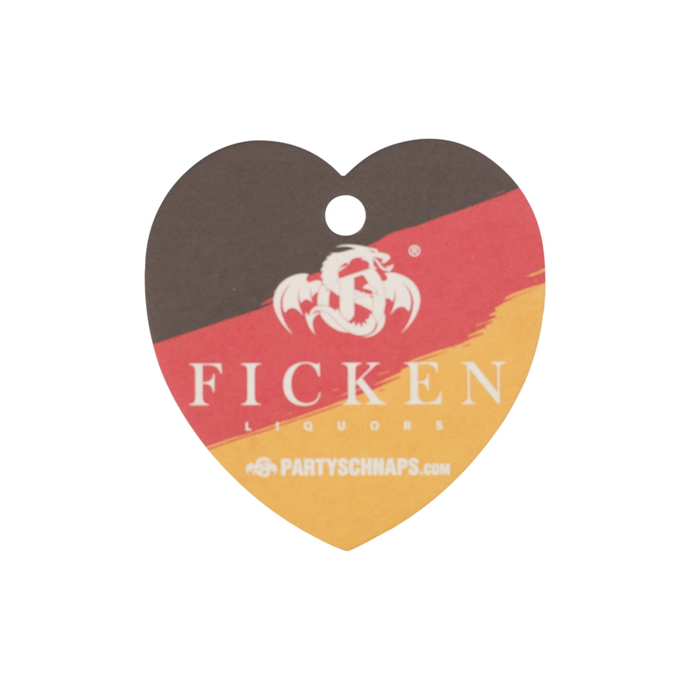 100x Ficken Likör Untersetzer Bierdeckel Anhänger Herz Deutschland Pappe Gläser