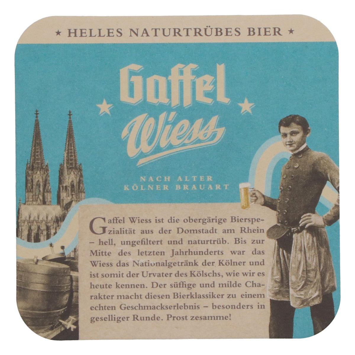 100x Gaffel Bier Bierdeckel Untersetzer Glasuntersetzer Barzubehör Wiess – Ansicht 3