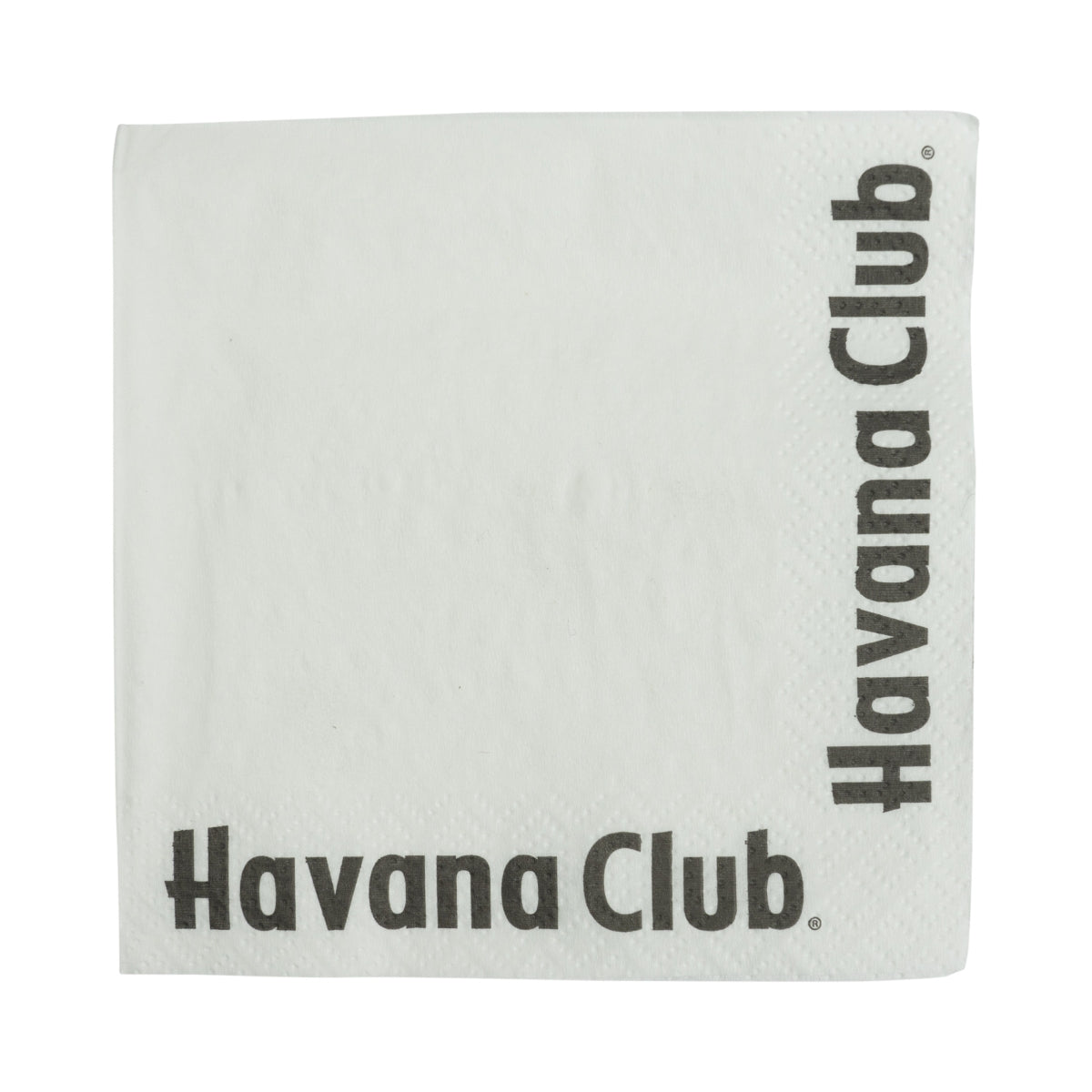 100x Havana Club Rum Servietten weiß Gastro Restaurant Untersetzer Gläser – Ansicht 2