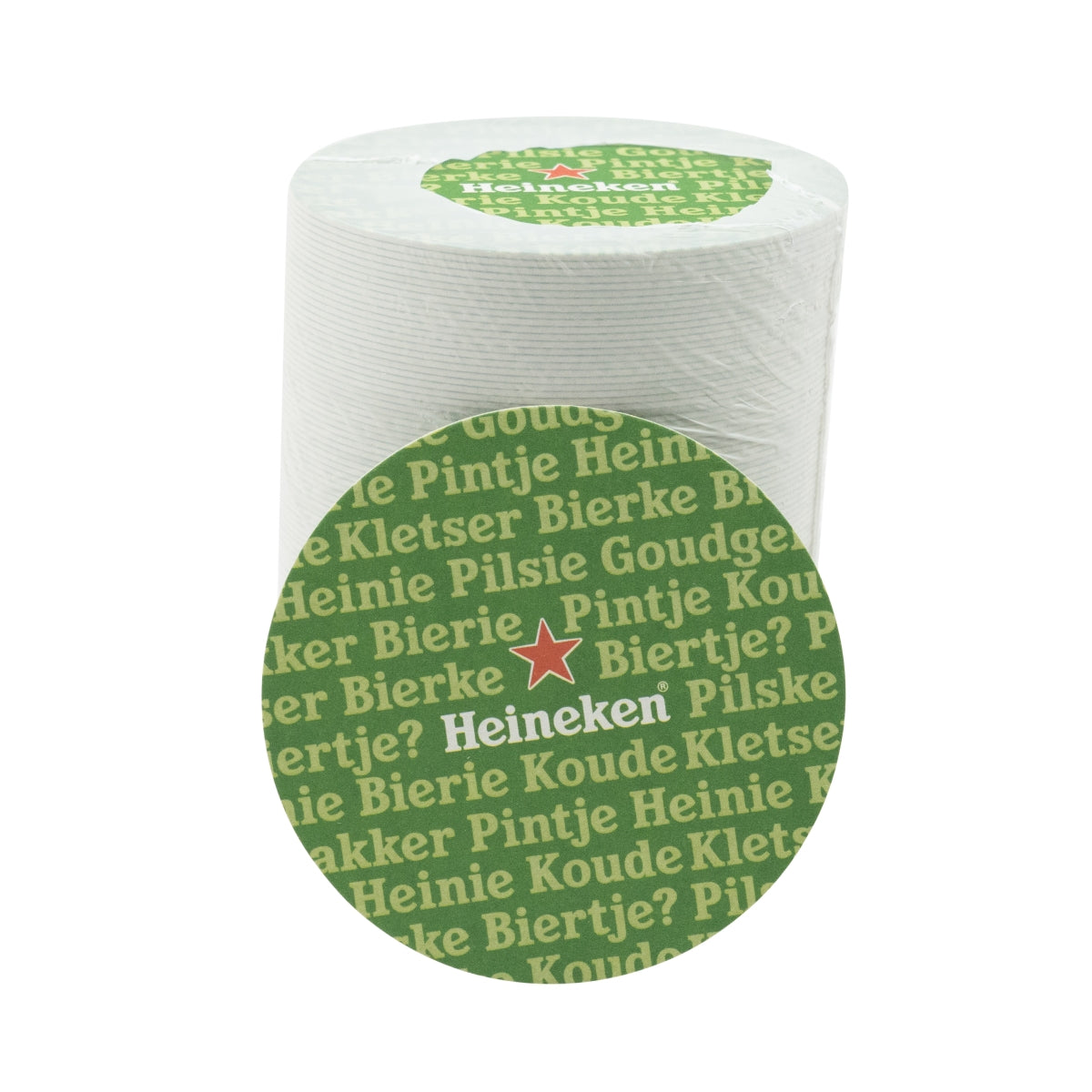 100x Heineken Bierdeckel Untersetzer Ø10,5cm Coaster Beer Cover Mat Tropfschutz – Ansicht 2